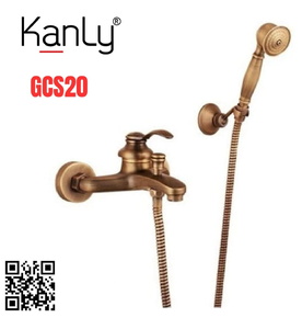 Sen tắm nóng lạnh bằng đồng Kanly GCS20 