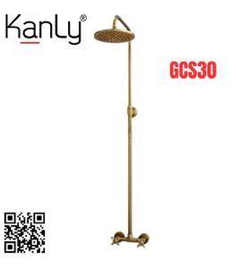 Sen tắm đứng nóng lạnh bằng đồng Kanly GCS30