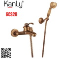 Sen tắm nóng lạnh bằng đồng Kanly GCS20 