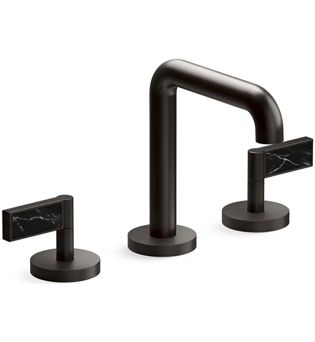 Vòi chậu rửa mặt 3 chân thân cao Nickel Kallista P24492-NM-SN