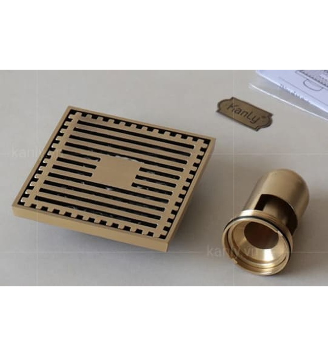 Phễu thoát sàn bằng đồng Kanly GCP11 