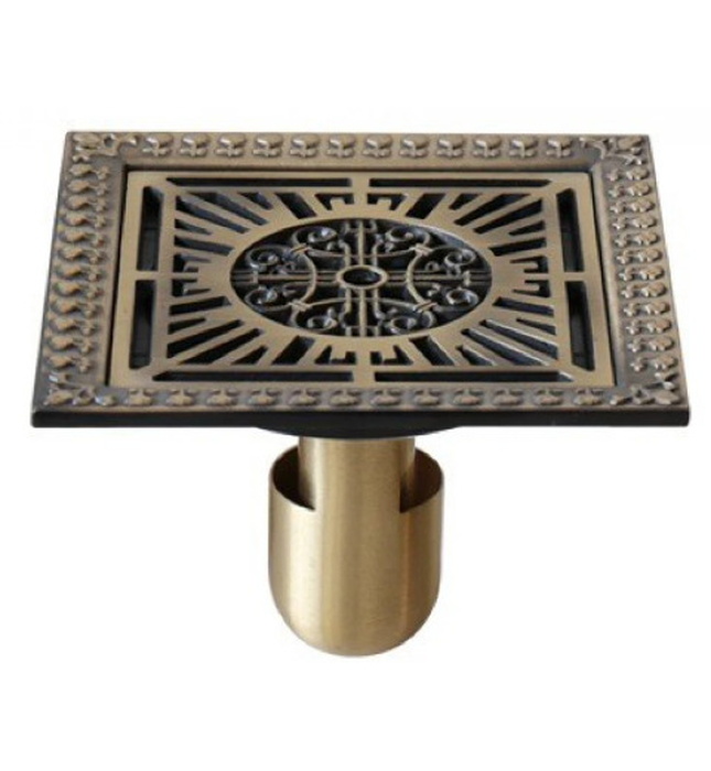 Phễu thoát sàn bằng đồng Kanly GCP22 