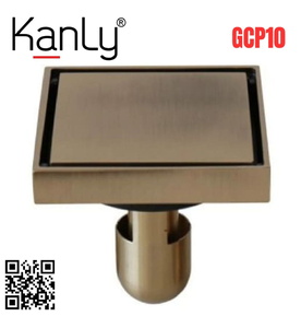 Phễu thoát sàn bằng đồng Kanly GCP10 
