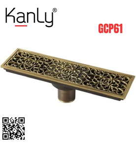 Phễu thoát sàn bằng đồng Kanly GCP61 