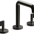Vòi chậu rửa mặt 3 chân thân cao đen Kallista P24492-NM-BGP