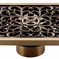 Phễu Thoát Sàn Hoa Văn Bằng Đồng KANLY GCP01