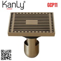 Phễu thoát sàn bằng đồng Kanly GCP11 