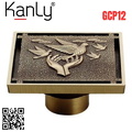 Phễu thoát sàn bằng đồng Kanly GCP12 