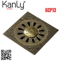 Phễu thoát sàn bằng đồng Kanly GCP13 