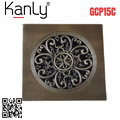 Phễu thoát sàn bằng đồng Kanly GCP15C 