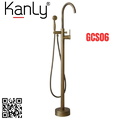 Sen bồn tắm nóng lạnh đặt sàn bằng đồng cổ điển Kanly GCS06 
