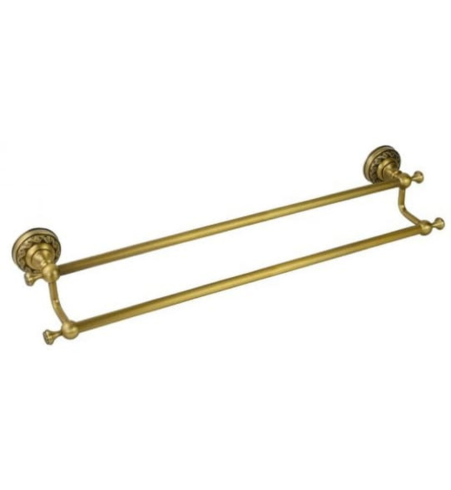 Thanh vắt khăn đôi bằng đồng kiểu cổ Kanly GCH12 