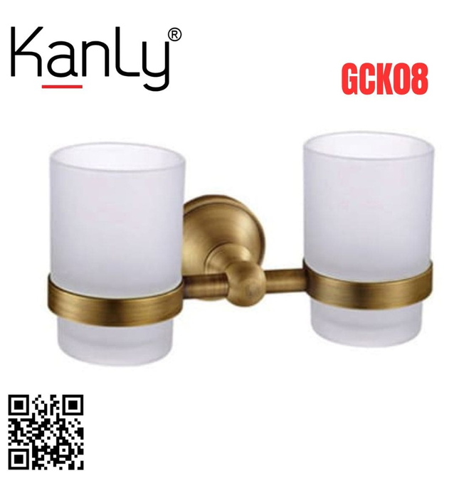 Ly đựng bàn chải đôi Kanly GCK08