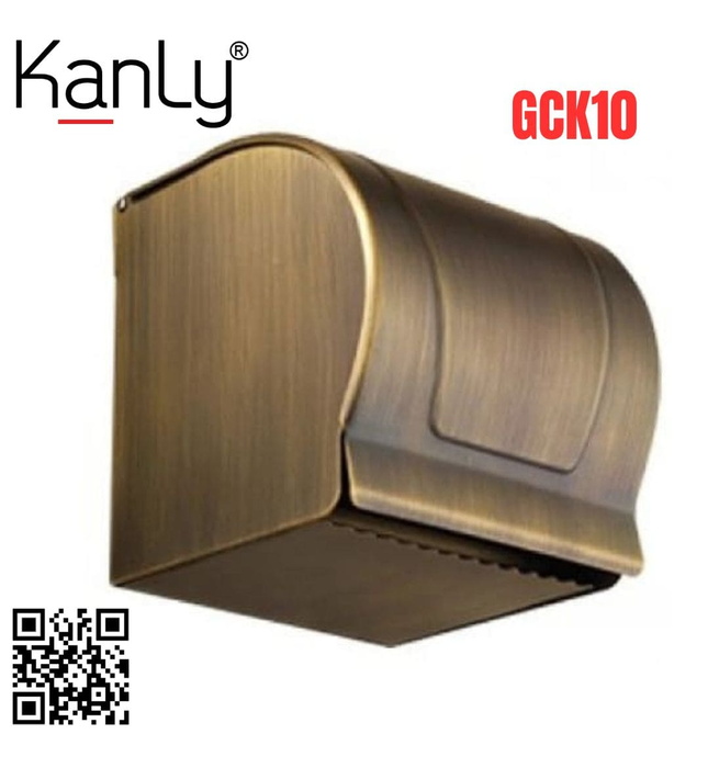 Hộp giấy vệ sinh bằng đồng Kanly GCK10
