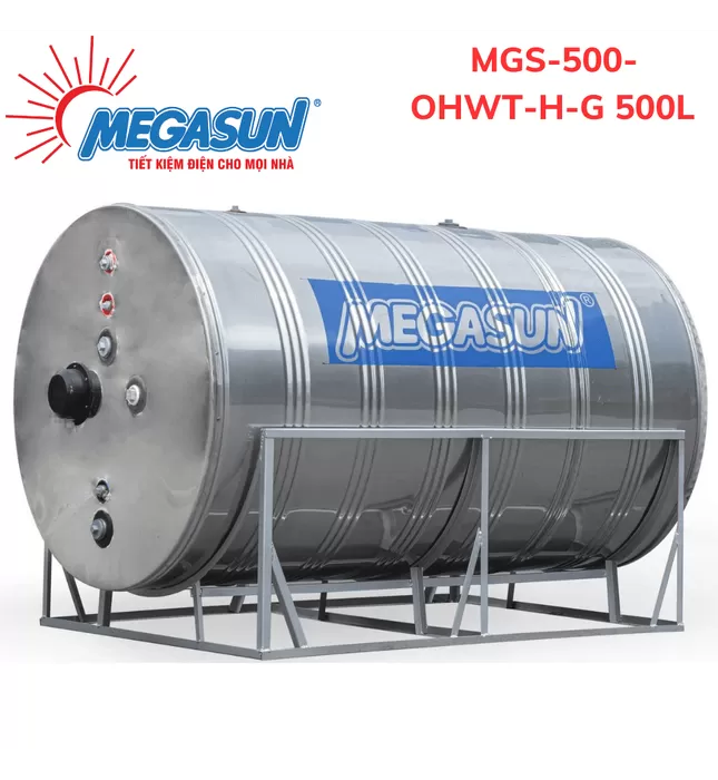 Bồn Bảo Ôn Nằm Megasun MGS-500-OHWT-H-G 500L 