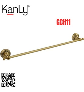 Thanh vắt khăn bằng đồng kiểu cổ Kanly GCH11 
