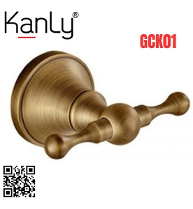 Móc treo áo bằng đồng Kanly GCK01 