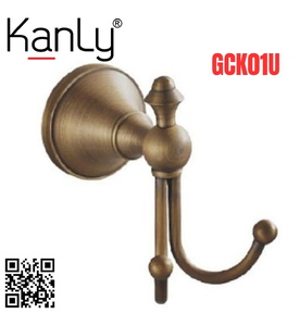 Móc treo áo bằng đồng Kanly GCK01U 