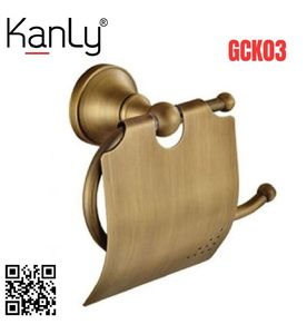 Móc giấy vệ sinh bằng đồng Kanly GCK03
