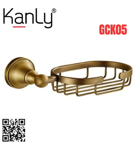 Giá đựng xà phòng bằng đồng Kanly GCK05 