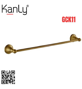 Thanh vắt khăn bằng đồng kiểu cổ Kanly GCK11