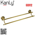 Thanh vắt khăn đôi bằng đồng kiểu cổ Kanly GCH12 