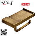 Móc giấy vệ sinh bằng đồng Kanly GCK033 