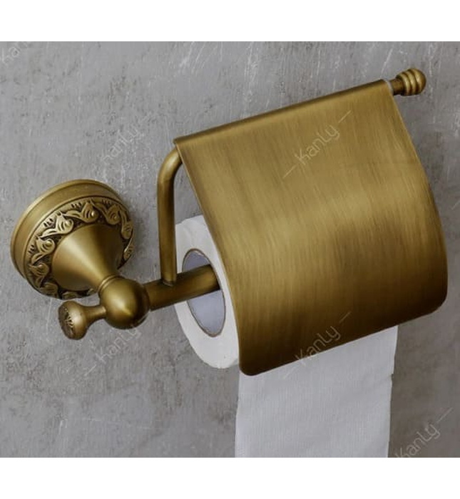 Móc giấy vệ sinh bằng đồng Kanly GCH03 
