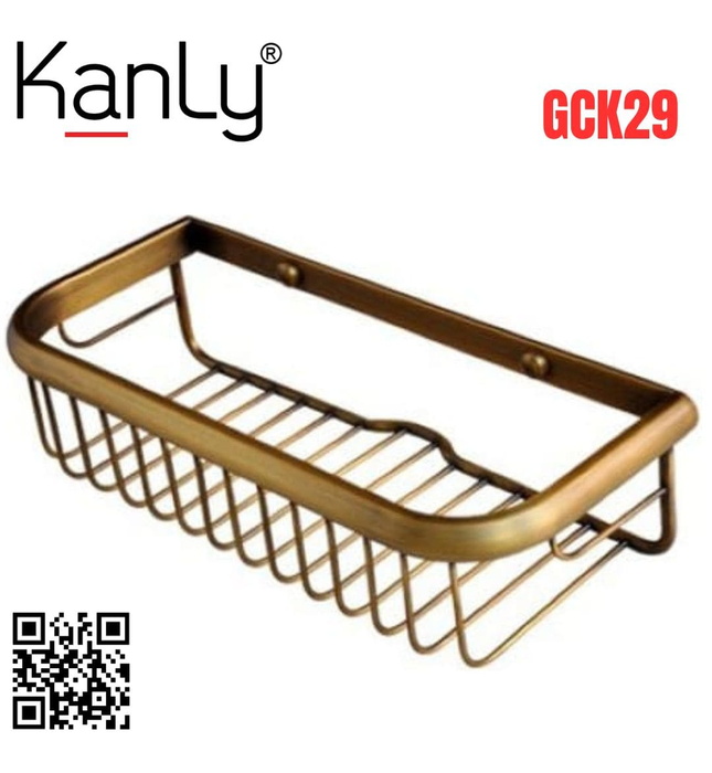 Kệ để đồ bằng đồng Kanly GCK29 