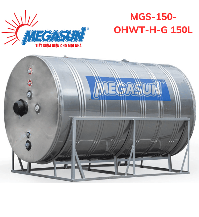 Bồn Bảo Ôn Nằm Megasun MGS-150-OHWT-H-G 150L 