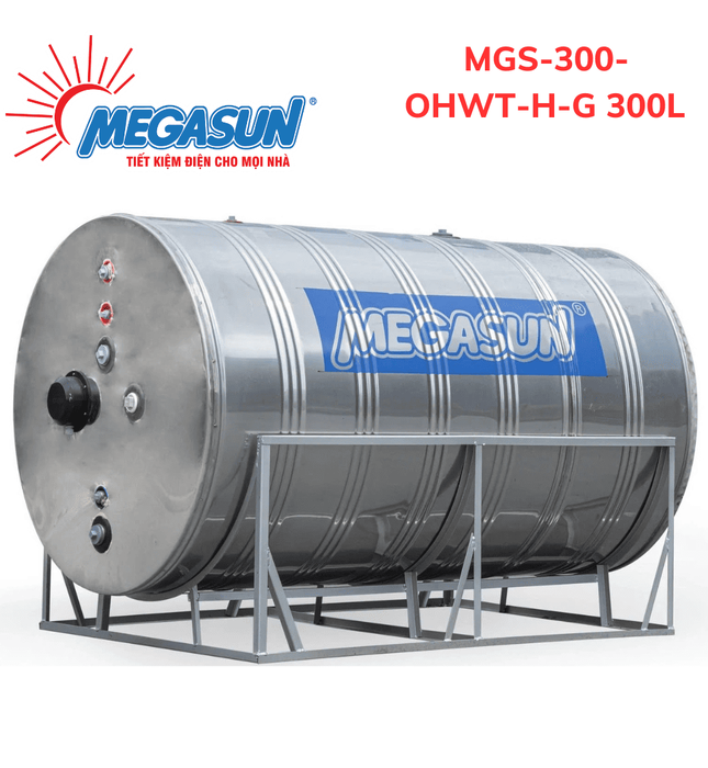 Bồn Bảo Ôn nằm Megasun MGS-300-OHWT-H-G 300L 