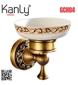Giá đựng xà phòng bằng đồng Kanly GCH04