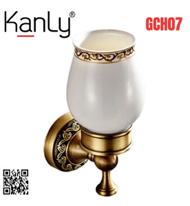 Giá để cốc đơn bằng đồng Kanly GCH07
