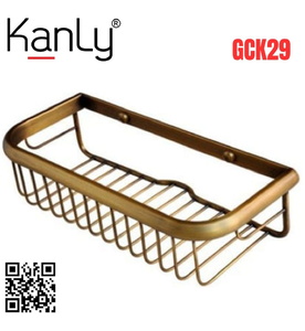 Kệ để đồ bằng đồng Kanly GCK29 