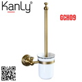Giá để chổi cọ Toilet bằng đồng Kanly GCH09 