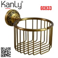 Móc giấy vệ sinh bằng đồng Kanly GCH33 