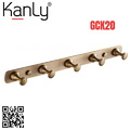 Móc treo áo bằng đồng 5 vấu Kanly GCK20 