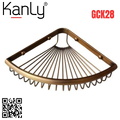 Kệ góc để đồ bằng đồng Kanly GCK28 