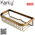 Kệ để đồ bằng đồng Kanly GCK29 