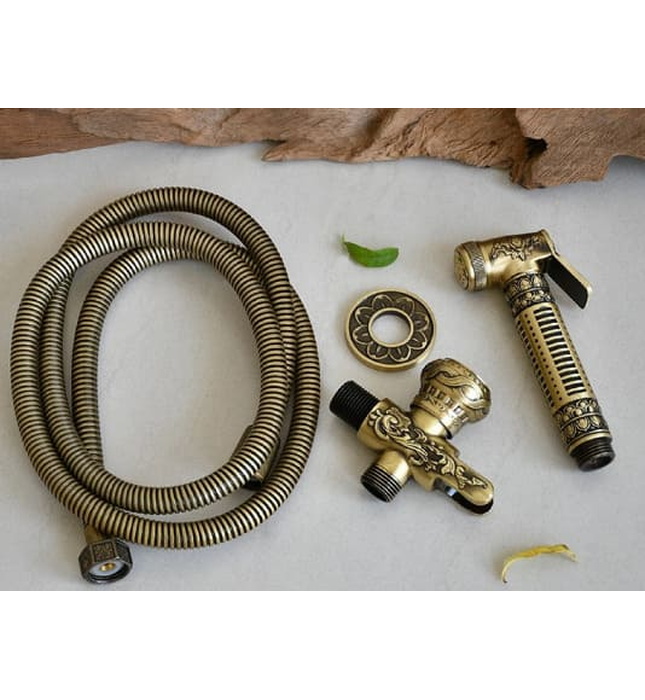 Vòi xịt Toilet bằng đồng cổ điển Kanly GCK23 