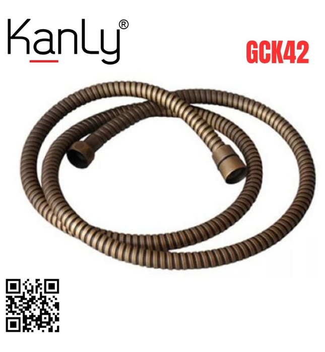 Dây sen tắm bằng đồng Kanly GCK42 
