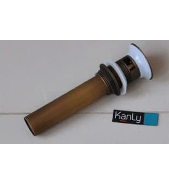 Đầu xả Nhấn Lavabo bằng đồng Kanly GCX02