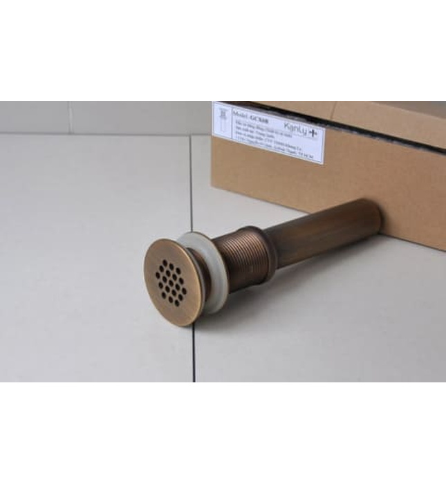 Đầu xả Lavabo bằng đồng Kanly GCX06