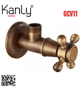 Van góc bằng đồng Kanly GCV11 