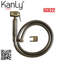 Vòi xịt Toilet bằng đồng cổ điển Kanly GCK22 