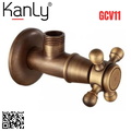 Van góc bằng đồng Kanly GCV11 