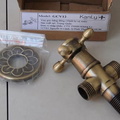 Van T chia nước bằng đồng Kanly GCV12 