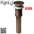 Đầu xả Lavabo bằng đồng Kanly GCX06