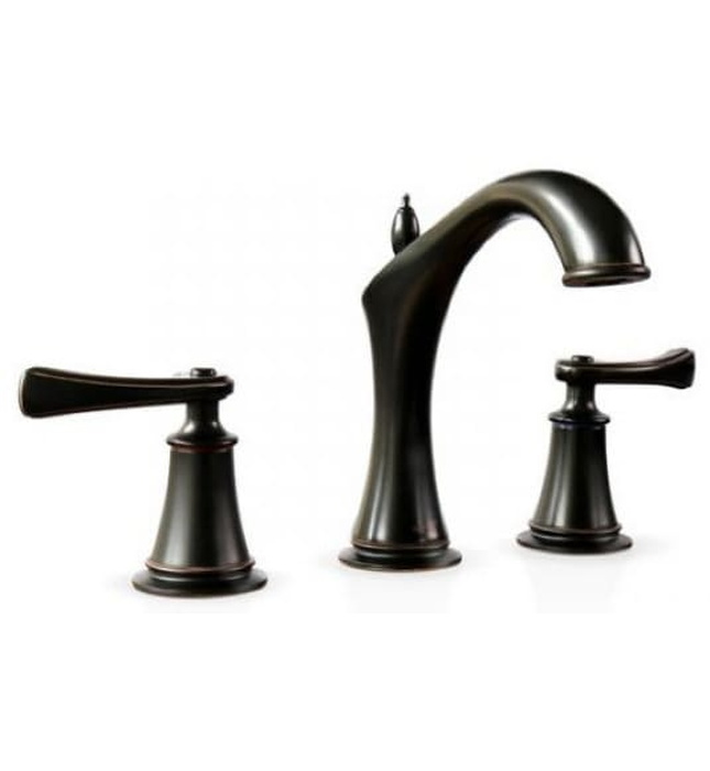 Vòi lavabo 3 lỗ nóng lạnh màu đen Kanly GCB02B 