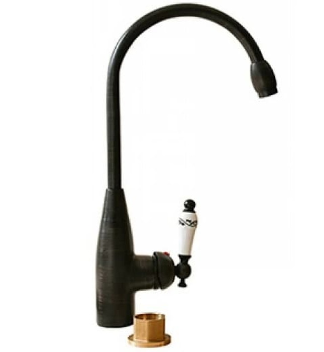 Vòi rửa bát nóng lạnh màu đen Kanly GCC01B 